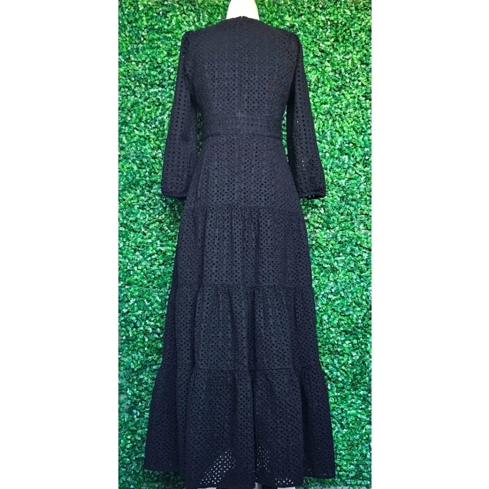 J.Crew Tiered Eyelet Dress